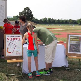 IG beim Akademieparklauf