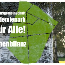 Zwischenbericht der IG Akademiepark für Alle